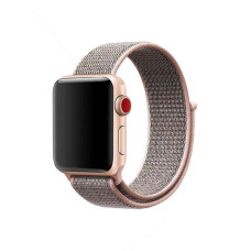 Ремінець для Apple Watch - 42/44/45/46/49mm, Nylon Sport Loop Band, Pink Sand (HC)