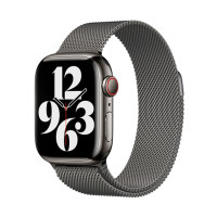 Ремінець для Apple Watch - 42/44/45/46/49mm, Milanese Loop Strap Band, Gray