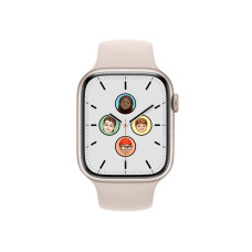 Apple Watch S7 45mm Starlight, Starlight Sport Band LTE Вживаний (б/в)