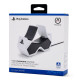 Зарядна станція для геймпадів Sony DualSense - PowerA Dual Charging Station, Black/White