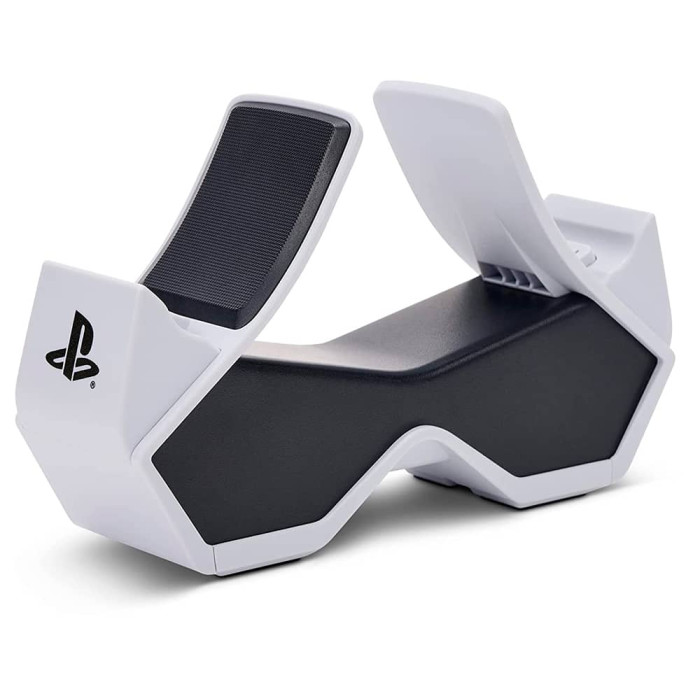 Зарядна станція для геймпадів Sony DualSense - PowerA Dual Charging Station, Black/White