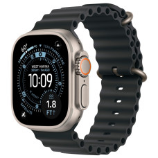 Apple Watch Ultra 3 Natural Titanium, Black Ocean Band, LTE Як новий