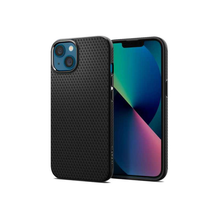 Чохол для iPhone 13 - Spigen Liquid Air, Matte Black
