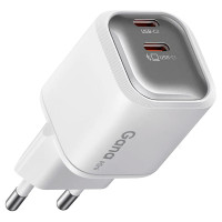 Зарядний пристрій - McDodo, GaN Mini Fast Charger 45W, White