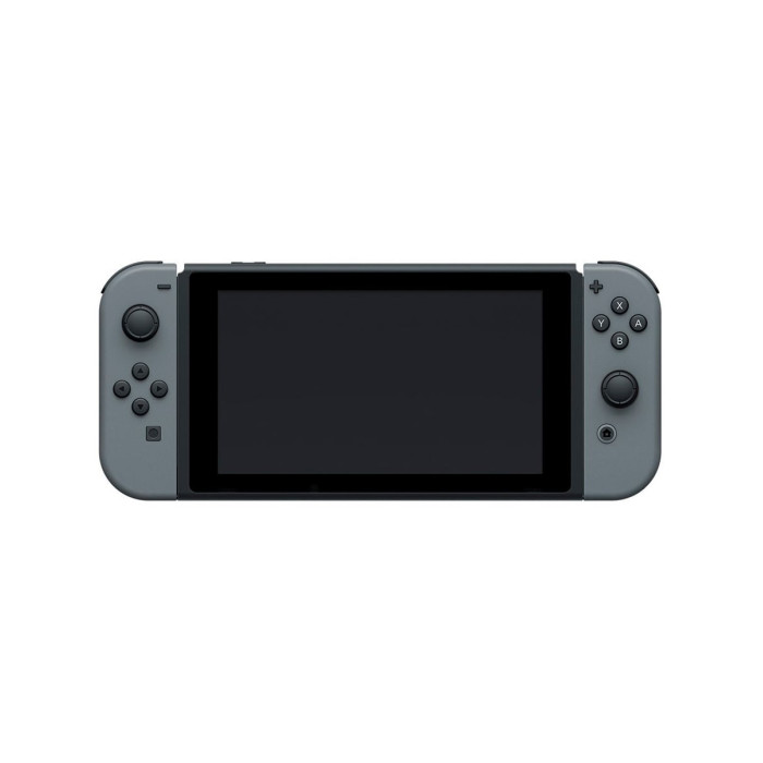 Портативна ігрова приставка - Nintendo Switch with Black and Gray Joy-Con (V2), Як новий