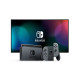 Портативна ігрова приставка - Nintendo Switch with Black and Gray Joy-Con (V2), Як новий