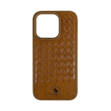 Чохол для iPhone 14 Pro Max - Santa Barbara Polo Plaid, Brown