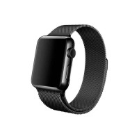 Ремінець для Apple Watch - 38/40/41mm, Milanese Loop, Black (HC)