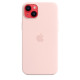 Чохол для iPhone 14 - Silicone MagSafe, Chalk Pink (HC)