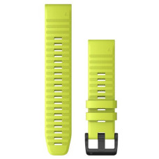 Ремінець для годинника Garmin - QuickFit 22mm, Silicone Band, Amp Yellow