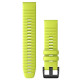 Ремінець для годинника Garmin - QuickFit 22mm, Silicone Band, Amp Yellow