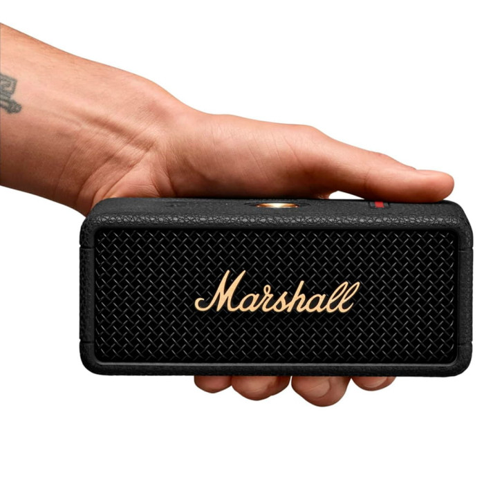 Портативна колонка Marshall Emberton III Black and Brass (UA)