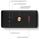 Портативна колонка Marshall Emberton III Black and Brass (UA)