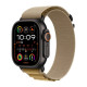 Apple Watch Ultra 2 2024 Black Titanium, Tan Alpine Loop (M), LTE