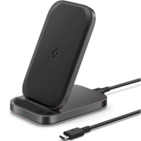 Док-станція Spigen, ArcField Wireless Charger 15W, Black