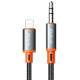 Аудіо кабель (AUX) - MCdodo, 3.5mm to Lightning 1.2m, Black