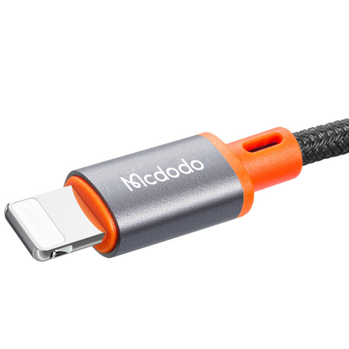 Аудіо кабель (AUX) - MCdodo, 3.5mm to Lightning 1.2m, Black