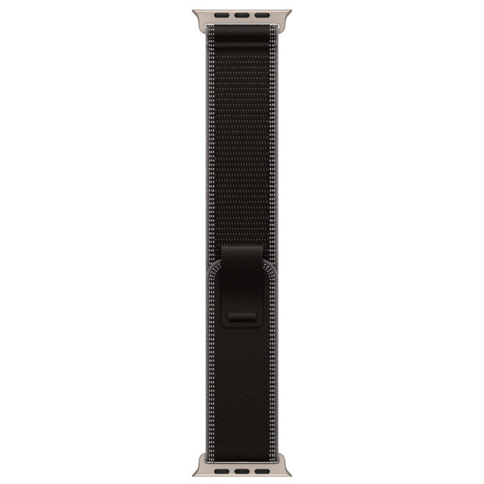 Apple Watch Ultra 3 Natural Titanium, Black/Charcoal Blue Trail Loo, (M/L), LTE
