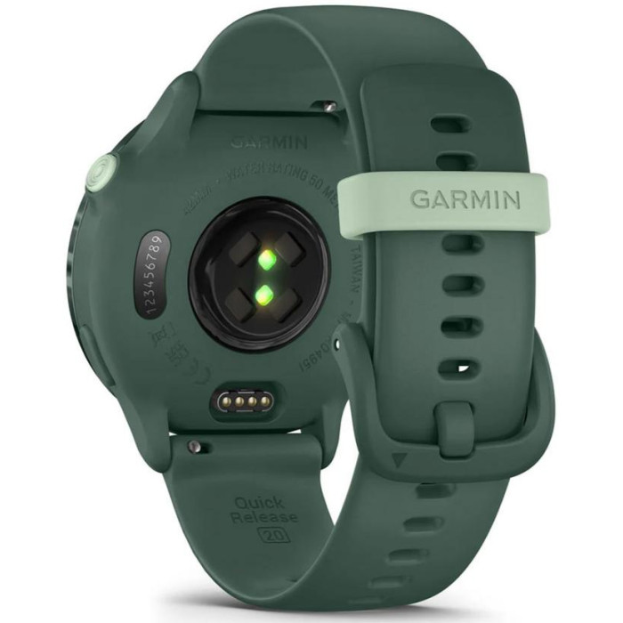 Смарт-годинник Garmin Vivoactive 6 Metallic Jasper Green with Jasper Green Band