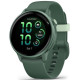 Смарт-годинник Garmin Vivoactive 6 Metallic Jasper Green with Jasper Green Band