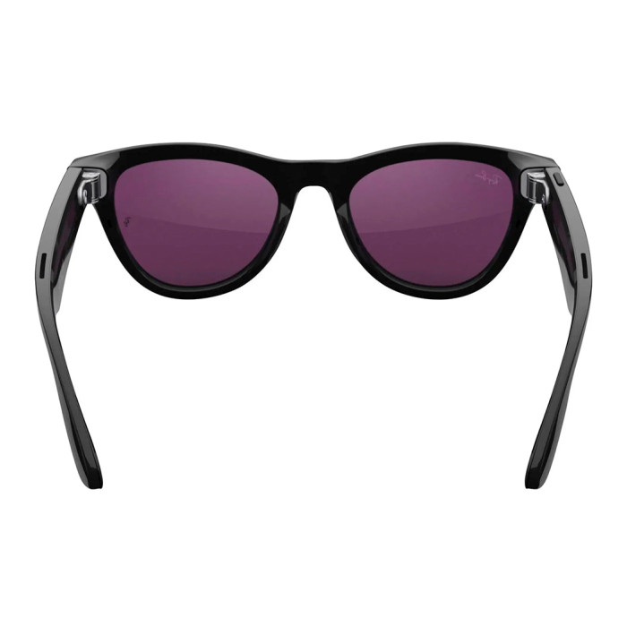 Смарт-окуляри Ray-Ban Meta Skyler Gen 2 Shiny Black Frame Clean Amethist Transition S52, Як новий