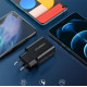 Зарядний пристрій - Choetech 25W USB-C PPS, Black