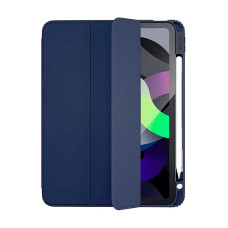 Чохол для iPad Pro 11 (2018-22) / Air 10.9/11 (2020-25) - Blueo Ape with Leather, Blue
