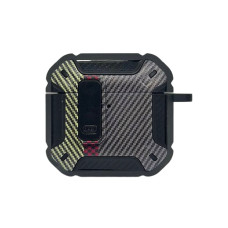Чохол для Apple AirPods 4 - 360 Protective Case, Black / Grid