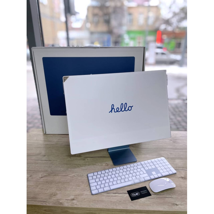 iMac 24 4.5K Retina / M1 (8/8) / 8Gb / 512Gb / MGPL3 (2021) Blue