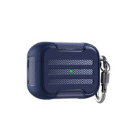 Чохол для Apple AirPods Pro - AHA Style Rugged Hard-Shell Case, Midnight Blue