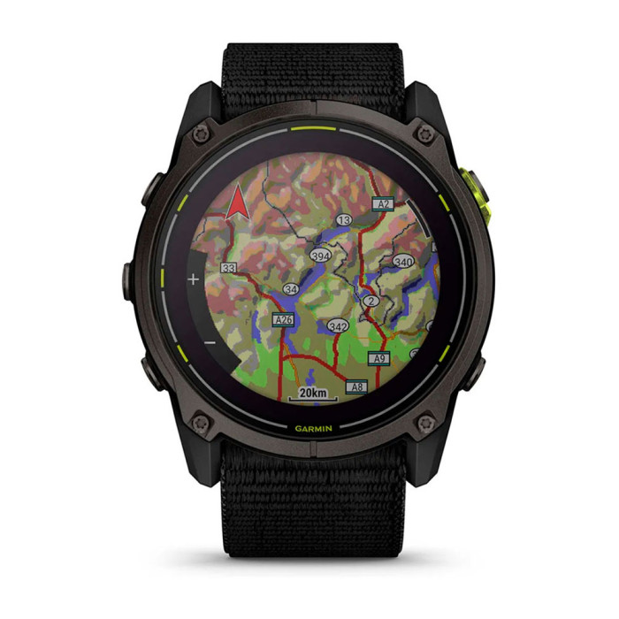 Смарт-годинник Garmin Enduro 3 with Black Ultra Fit Nylon Band