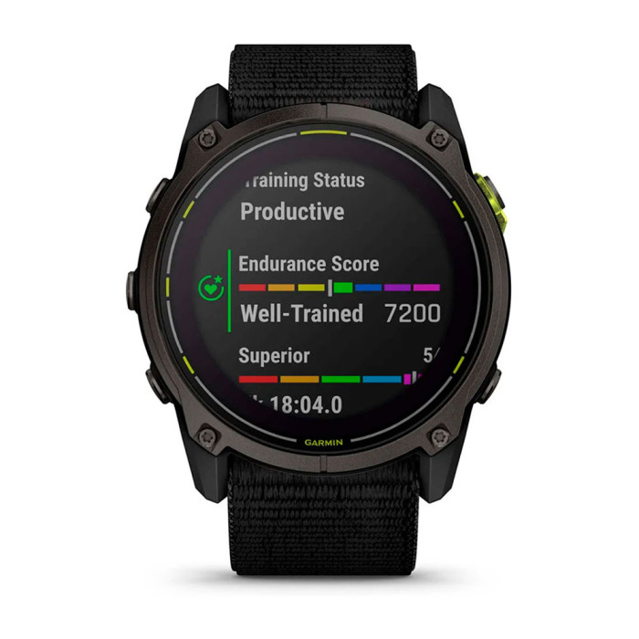 Смарт-годинник Garmin Enduro 3 with Black Ultra Fit Nylon Band