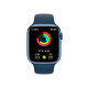 Apple Watch S7 45mm Blue, Blue Sport Band Вживаний (б/в)