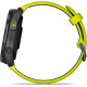 Смарт-годинник Garmin Forerunner 965 Carbon Gray Titanium Yellow/Black Silicone Band