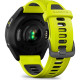 Смарт-годинник Garmin Forerunner 965 Carbon Gray Titanium Yellow/Black Silicone Band