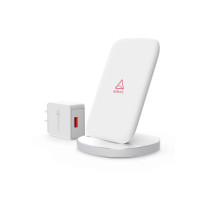 Бездротова зарядна станція - Adonit Wireless Fast Charging Stand, White