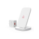 Бездротова зарядна станція - Adonit Wireless Fast Charging Stand, White
