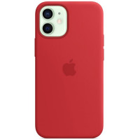 Чохол для iPhone 12 Mini - Silicone MagSafe, Red (HC)