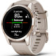 Смарт-годинник Garmin Epix Pro (Gen 2) Sapphire AMOLED 42mm Soft Gold with Light Sand Band
