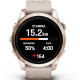 Смарт-годинник Garmin Epix Pro (Gen 2) Sapphire AMOLED 42mm Soft Gold with Light Sand Band