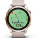 Смарт-годинник Garmin Epix Pro (Gen 2) Sapphire AMOLED 42mm Soft Gold with Light Sand Band