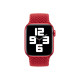 Ремінець для Apple Watch - 42/44/45/46/49mm, Braided Solo Loop, Red (M/150mm)