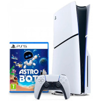 Sony PlayStation 5 Slim Blu-Ray Edition Astro Bot Bundle 1Tb