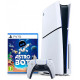 Sony PlayStation 5 Slim Blu-Ray Edition Astro Bot Bundle 1Tb