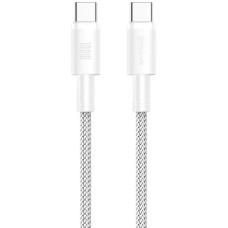 Кабель USB-C to USB-C - Proove, Nylo 100W 1.5m, White