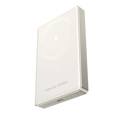 Додатковий аккумулятор Choetech 10000mAh Ultra-Thin Magnetic PD 20W White