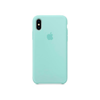 Чохол для iPhone X/Xs - Silicone Case, Marine Green (HC)