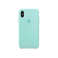 Чохол для iPhone X/Xs - Silicone Case, Marine Green (HC)