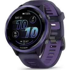 Смарт-годинник Garmin Forerunner 570 47mm Indigo Aluminium w. Translucent Imperial Purple/Indigo