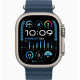 Apple Watch Ultra 2 Titanium, Blue Ocean Band (One Size), LTE, Як новий